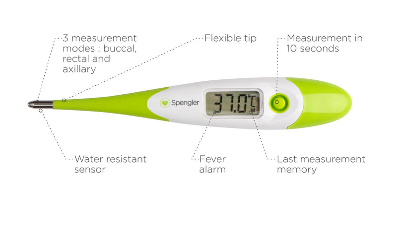 termometer til børn, tempo 10 flex