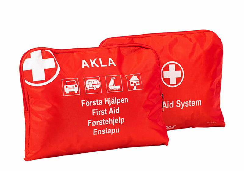 Førstehjælpskasse til Hjemmet og Bil med 1- 2- 3 system© - Medium