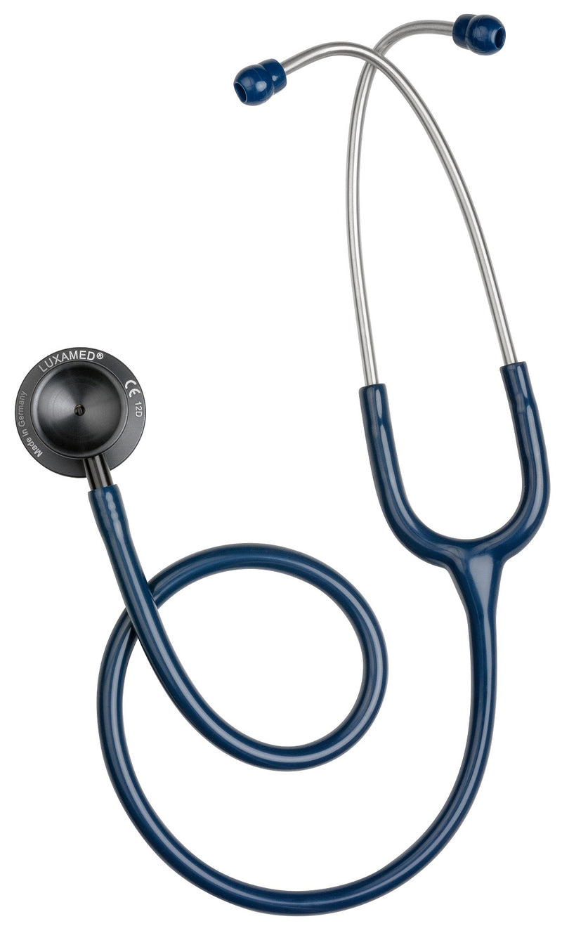 dobbelthoved dual head stetoskop blå til voksne