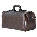 Skind lægetaske i bun farve